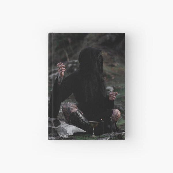 Ritual - __Narg - Black Metal Corpse Paint Girl Hardcover Journal