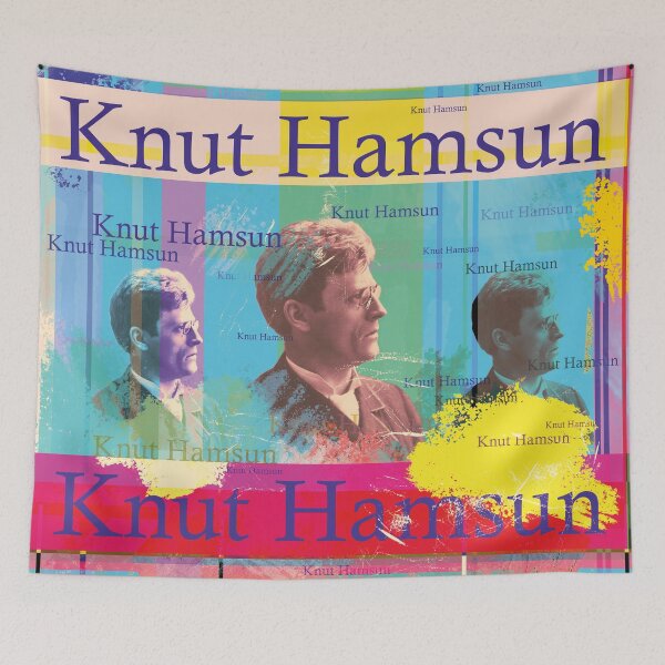 Item preview, Portrait, Norwegian writer Knut Hamsun designed and sold by Mauswohn.