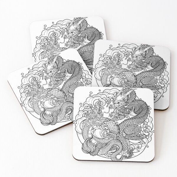 Item preview, KUNG FU - DRAGON VS. SNAKE designed and sold by artbydig.