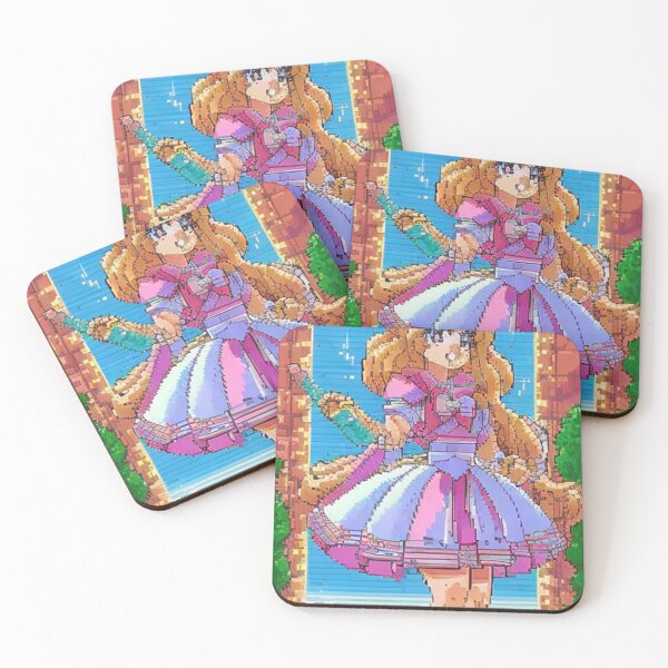 Item preview, Anime Girl Pixel Art 8-bit Style  designed and sold by PixelDripped.