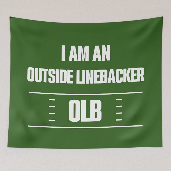 Item preview, I play football in the OLB position designed and sold by elcarnero.