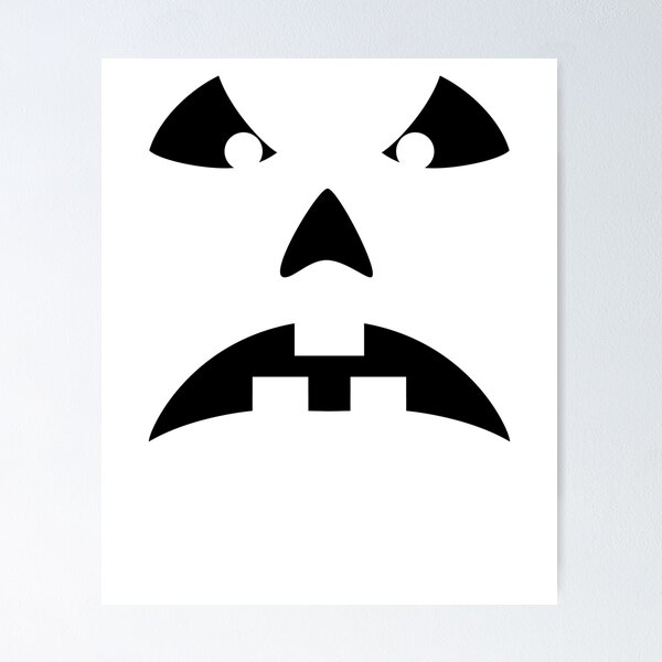 Item preview, Angry Jack O Lantern Pumpkin Face designed and sold by AurlexTees.