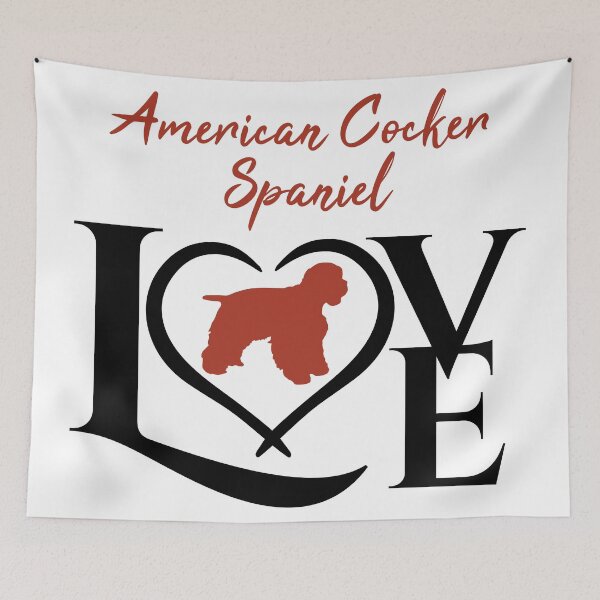 Item preview, American cocker spaniel dog lover designed and sold by SolidJoy.