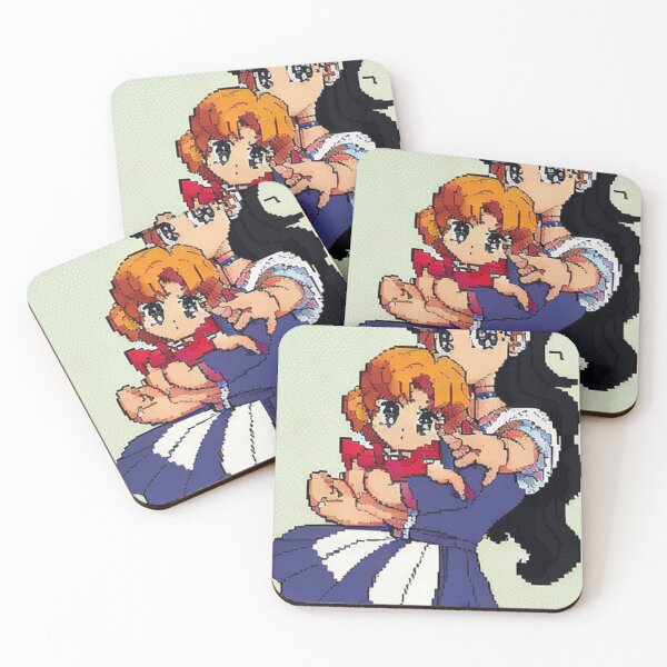 Item preview, Anime Girl Pixel Art 8-bit Style  designed and sold by PixelDripped.