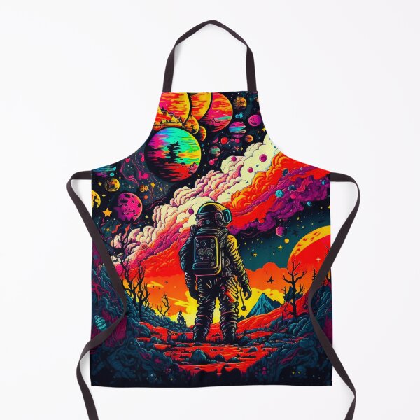 Item preview, a dreaming astronaut looking at space and the milky way designed and sold by popurbanart.