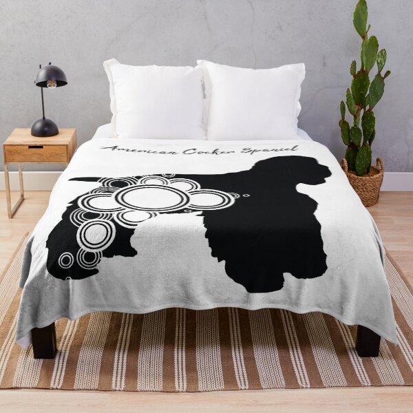 Item preview, American cocker spaniel with circular shape designed and sold by SolidJoy.