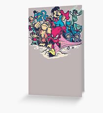 Super Smash League Greeting Card