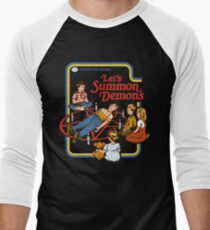 Let's Summon Demons Baseball ¾ Sleeve T-Shirt
