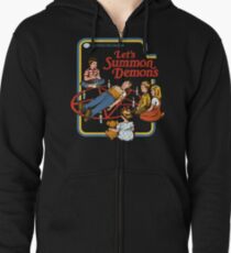 Let's Summon Demons Zipped Hoodie