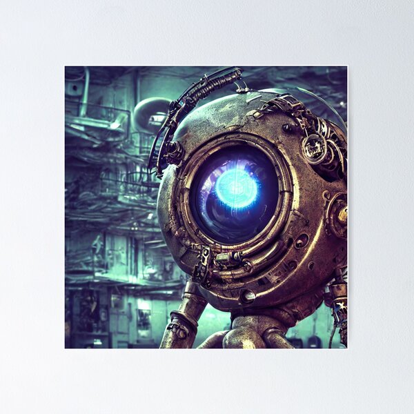 Item preview, Robot EYE 043 designed and sold by Alexandre Rangel.