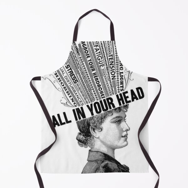 Item preview, its all in your head illustration art designed and sold by thecouture.