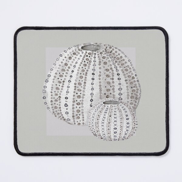 Item preview, Urchins in pearl grey designed and sold by LisaLeQuelenec.