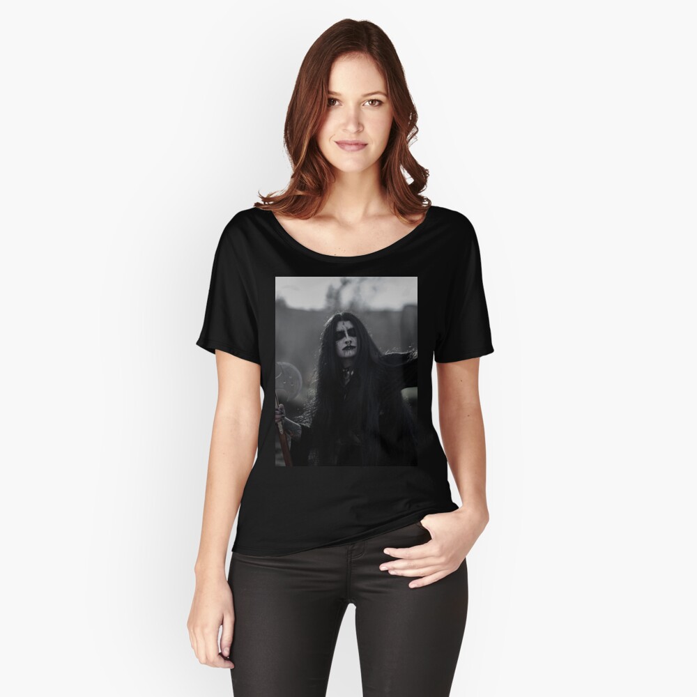 The Face - __Narg - Black Metal Corpse Paint Girl | Essential T-Shirt