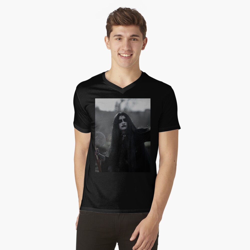 The Face - __Narg - Black Metal Corpse Paint Girl | Essential T-Shirt