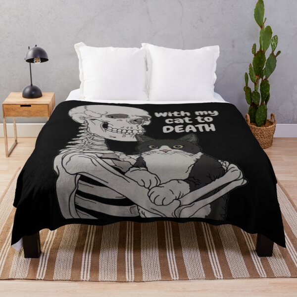 Item preview, With my cat to death designed and sold by maroleess-99.