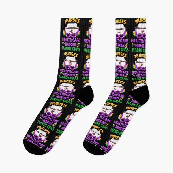 Item preview, Nurses Healthcare Heroes Mardi Gras Funny Nurse Men Women designed and sold by Designer-Girl.