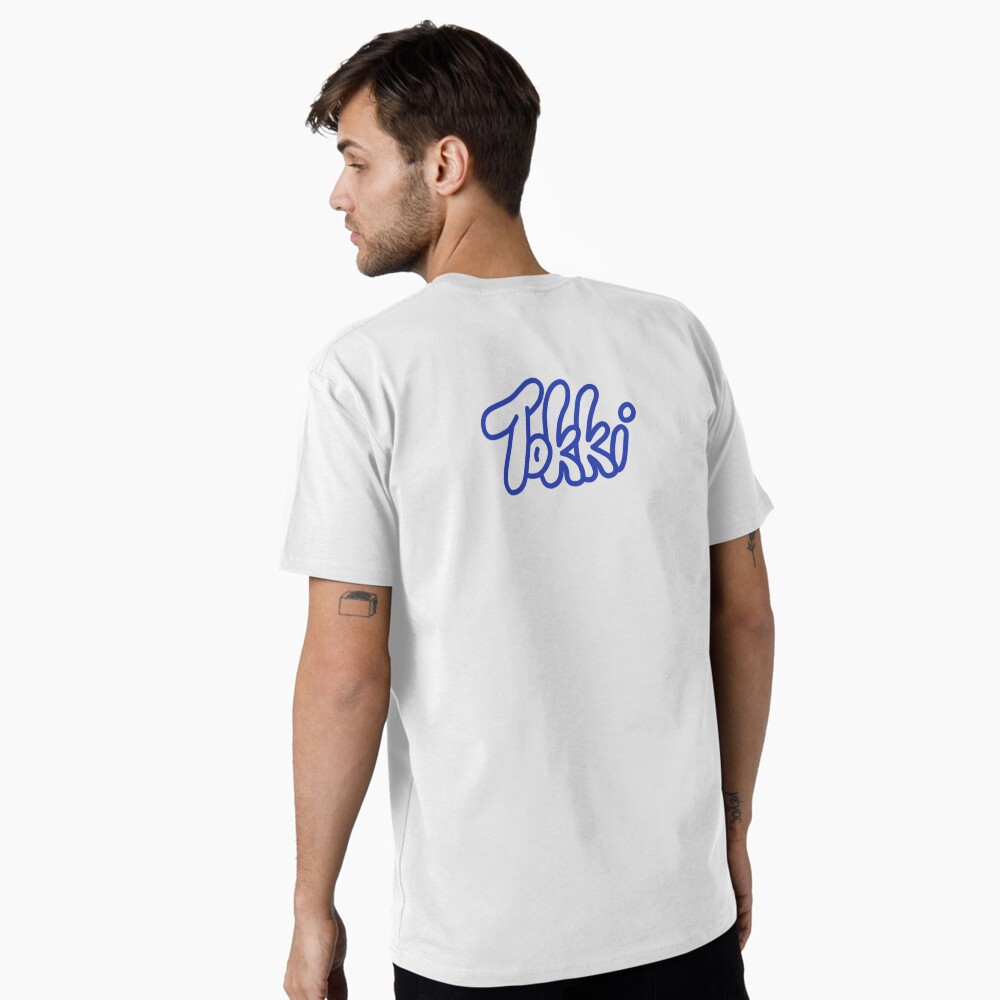 NewJeans Tokki Blue on White