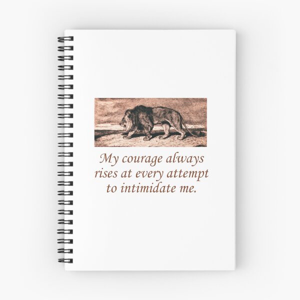 Item preview, My Courage Always Rises designed and sold by CrankyOldDude.