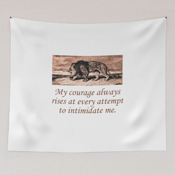 Item preview, My Courage Always Rises designed and sold by CrankyOldDude.