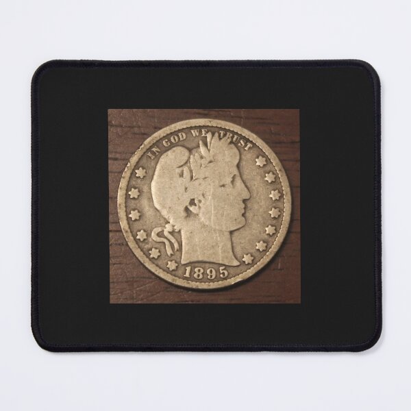 Item preview, 1895 Barber Quarter designed and sold by coinsxcrochet.