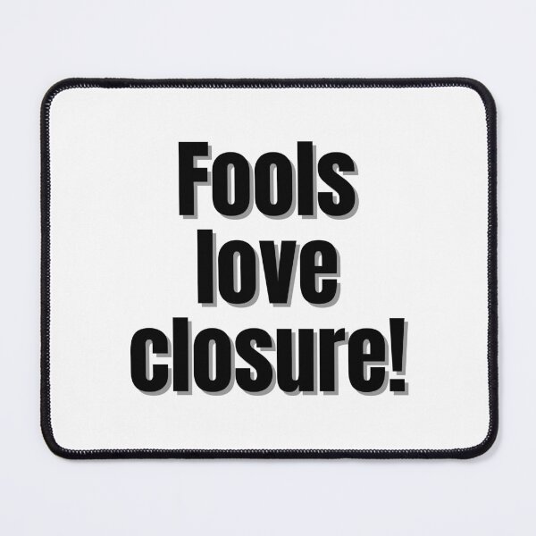 Item preview, Fools love closure! designed and sold by Finds.