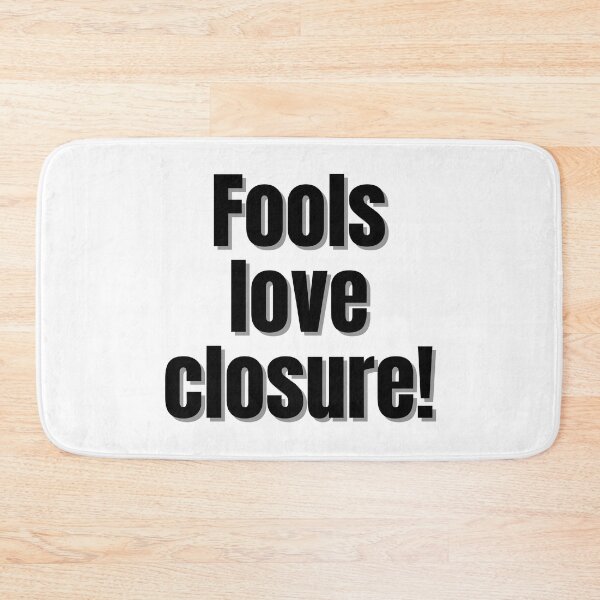 Item preview, Fools love closure! designed and sold by Finds.