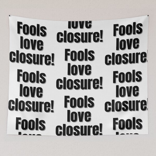Item preview, Fools love closure! designed and sold by Finds.