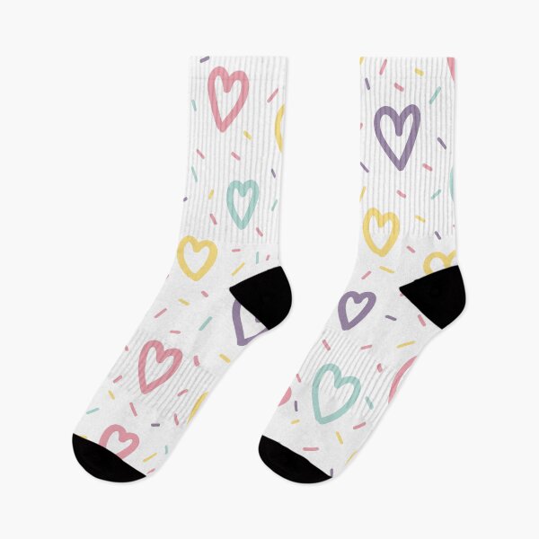 Item preview, Pastel Hearts Pattern Design| Random Heart Shape Pattern  designed and sold by riceayoj.