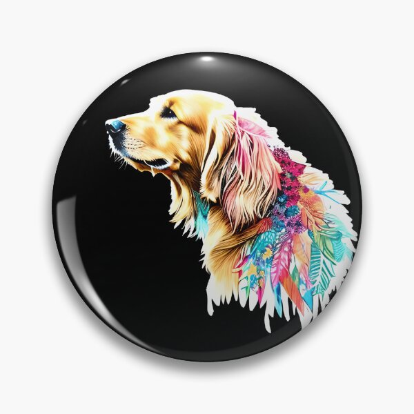 Item preview, Colorful Cute Bright Retriever Design for Enthusiasts designed and sold by kubix81.