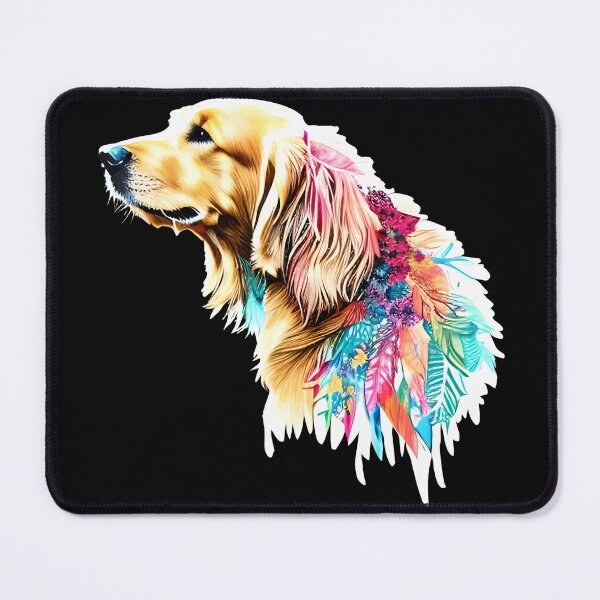 Item preview, Colorful Cute Bright Retriever Design for Enthusiasts designed and sold by kubix81.