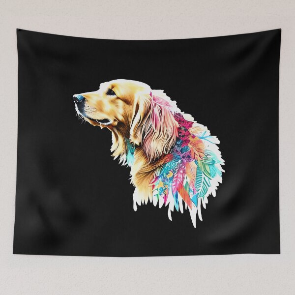 Item preview, Colorful Cute Bright Retriever Design for Enthusiasts designed and sold by kubix81.
