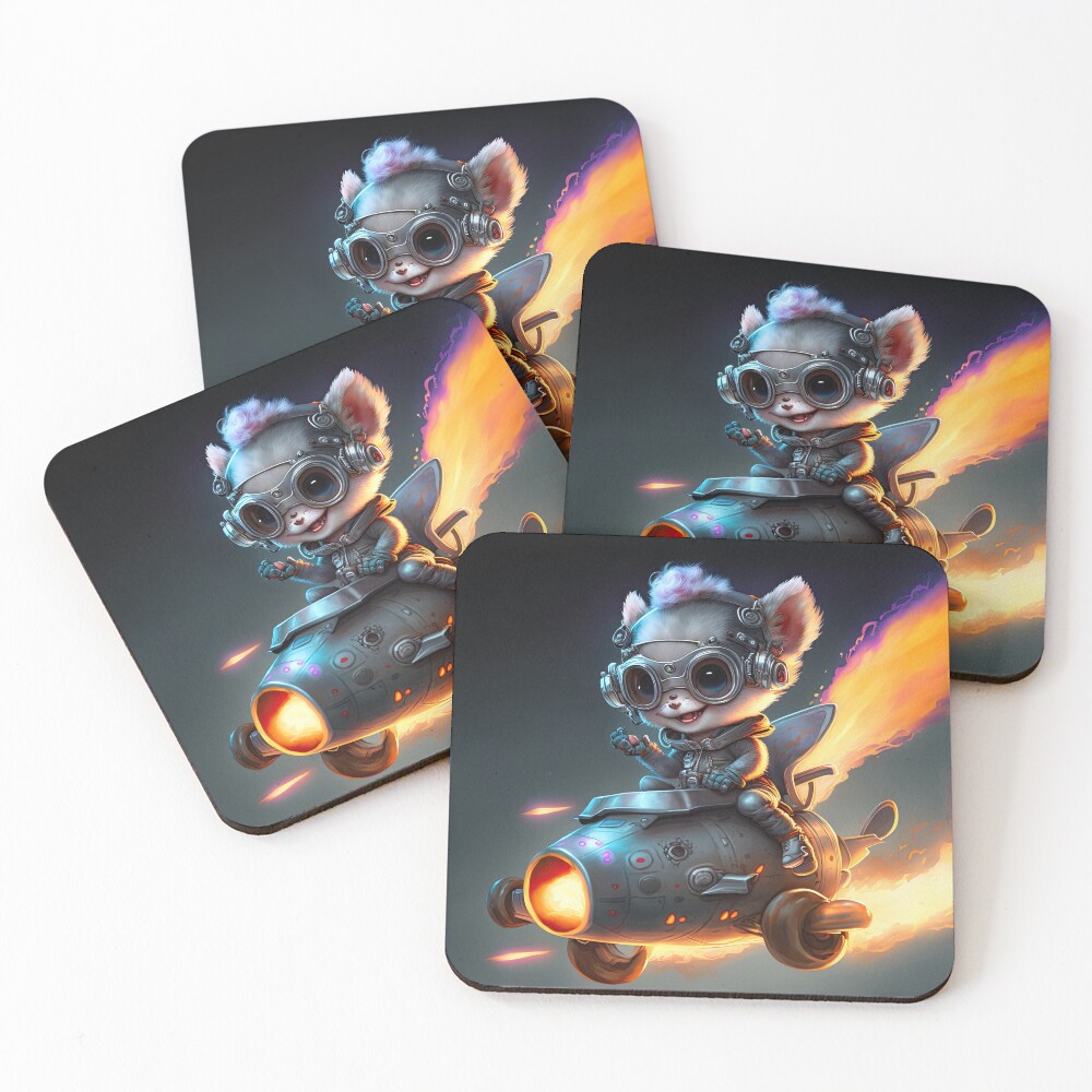 Item preview, Coasters (Set of 4) designed and sold by AiCollection.