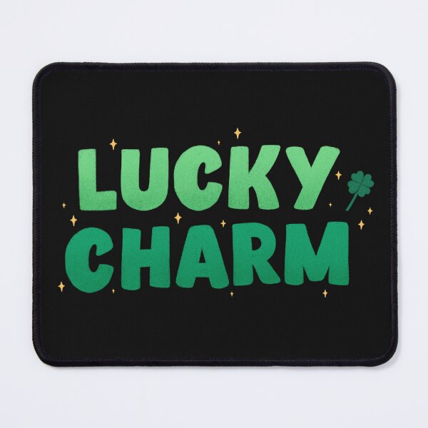 Item preview, Vintage Lucky Charm Bold Typography designed and sold by garniturex.