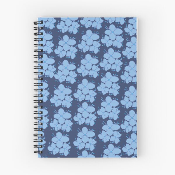 Item preview, Blue flowers  designed and sold by Luxryraino.