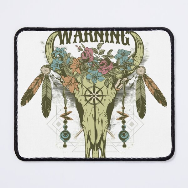 Item preview, Should Have Come With A Warning Bull Head designed and sold by JeweledLife.