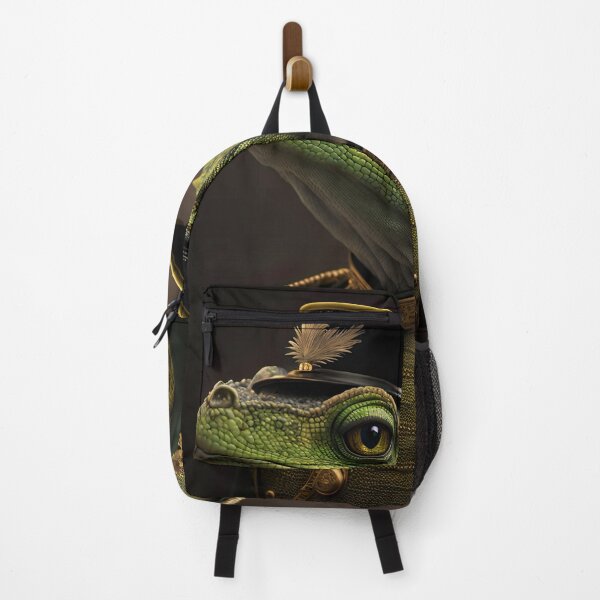 Item preview, Lizard Wearing a Uniform designed and sold by AiCollection.