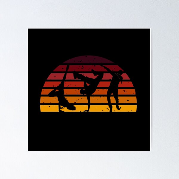 Item preview, Breakdance Vintage Sunset designed and sold by timotimdesigns.