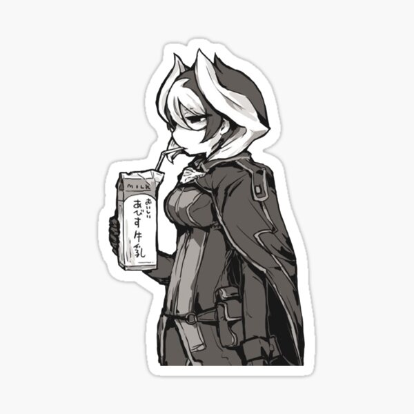 Item preview, Made in abyss - Ozen Nanachi & Reg & Riko Sticker designed and sold by Project-Seven.