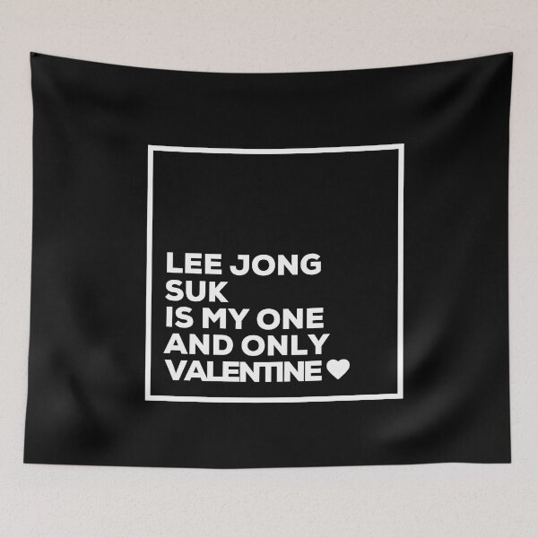Item preview, Lee Jong-suk Is My One And Only Valentine ❤️ designed and sold by Itsheartshop.