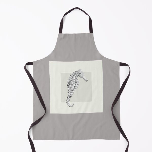 Item preview, Seahorse in neutral designed and sold by LisaLeQuelenec.