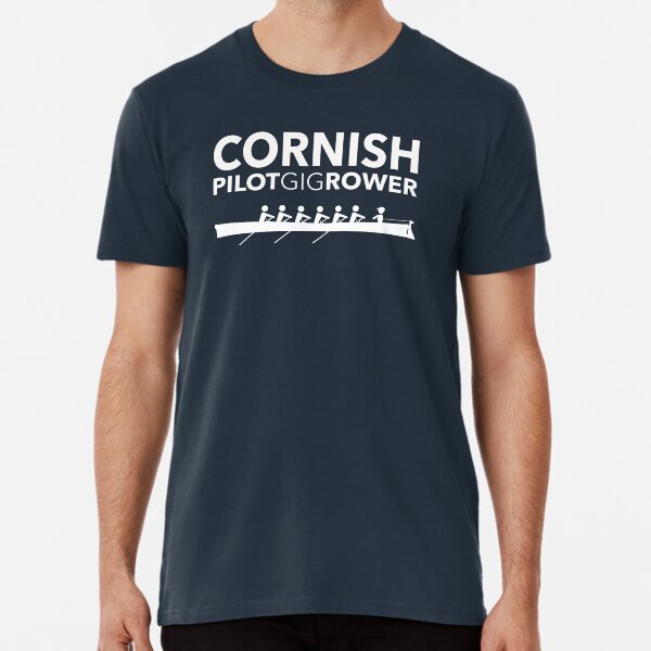 Cornish Pilot Gig Rower Premium T-Shirt