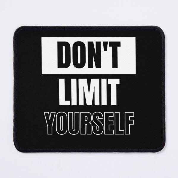 Item preview, Colorful Don't limit yourself Christian Design designed and sold by brixx rb.