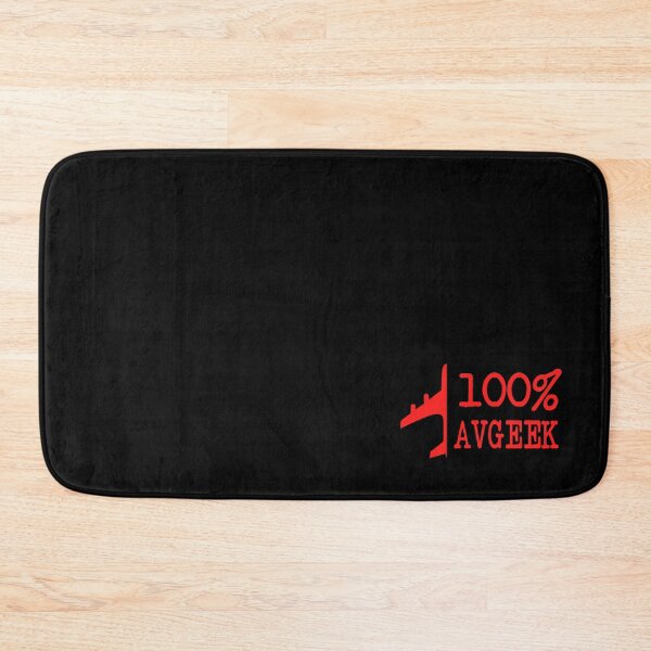 Item preview, Avgeek - Aviation Quote - Airplane Lover Saying Black Background Red Text designed and sold by Ikaroots.