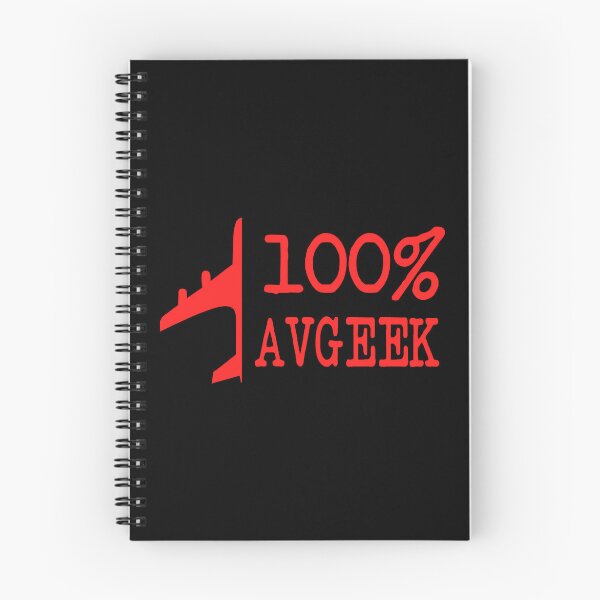 Item preview, Avgeek - Aviation Quote - Airplane Lover Saying Black Background Red Text designed and sold by Ikaroots.