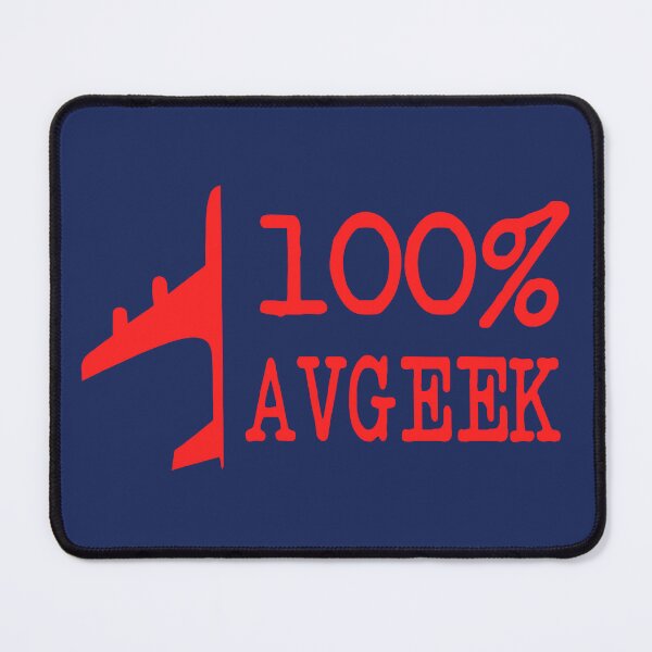 Item preview, Avgeek - Aviation Quote - Airplane Lover Saying Navy Background Red Text designed and sold by Ikaroots.