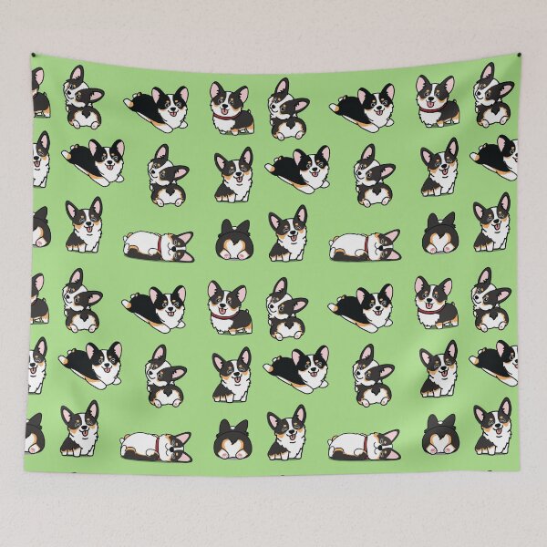 Item preview, Kawaii Corgi Tri Color designed and sold by ouchmypancreas.