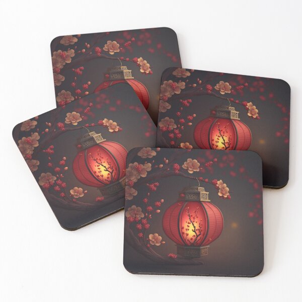 Item preview, lantern, flower, red designed and sold by Olivier Dean.