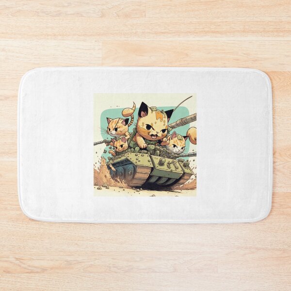 Item preview, Military Moggy designed and sold by BigTeeCo.