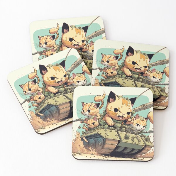 Item preview, Military Moggy designed and sold by BigTeeCo.