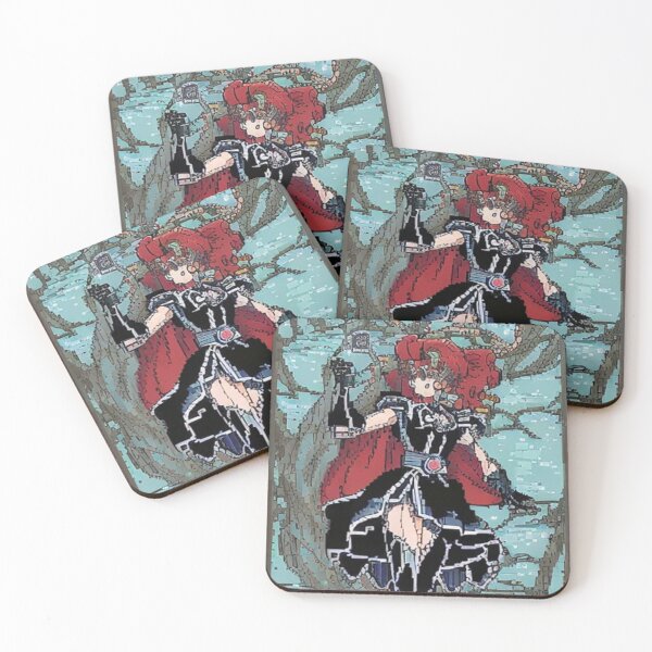 Item preview, Anime Girl Pixel Art 8-bit Style  designed and sold by PixelDripped.